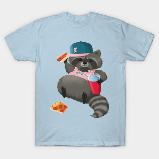 Rad Raccoon T-Shirt by Studio Marimo